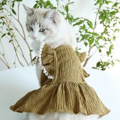 Однотонное платье для домашних животных Shein