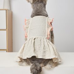 Одноцветный Платья для домашних животных Shein