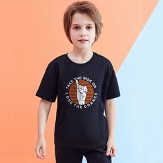 Объект Повседневный футболки для мальчиков Shein