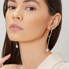 Серьги с искусственным жемчугом Shein