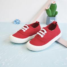 Холщовые туфли для девочек Shein