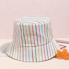 Шляпа в полоску Shein