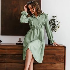 Платье в горошек Shein