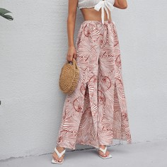 Брюки с принтом Shein