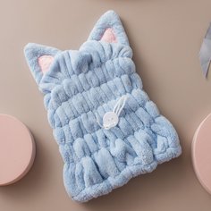 Шапка для сушки волос Ванное полотенце Shein