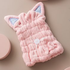 Шапка для сушки волос Ванное полотенце Shein