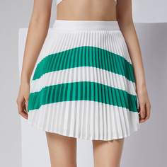 Двухцветная плиссированная юбка Shein