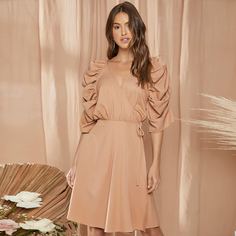 Платье с рукавами реглан Shein