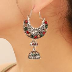 Серьги со стразами Shein