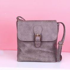 Минималистичная сумка через плечо с пряжкой Shein