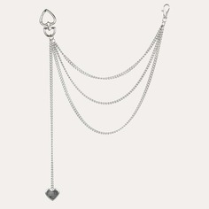 Цепочка для брюк с сердцем для девочек Shein