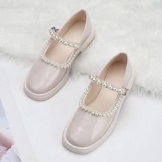 Балетки из искусственного жемчуга Shein