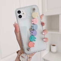 Чехол для телефона с ремешком кролика на руку Shein