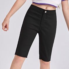 Джинсовые шорты для девочек Shein