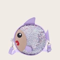 Блестящая круглая сумка для девочек Shein