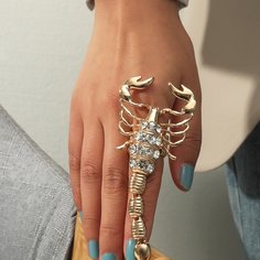 со стразами Кольца Shein