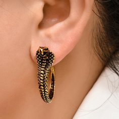 Серьги в форме змеи Shein