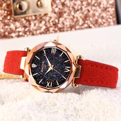 Круглые стрелочные кварцевые часы с циферблатом звездного неба Shein