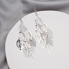 Серьги-подвески с листьями Shein