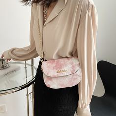На цепочке тай дай Модный Сумка через плечо Shein