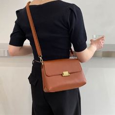 Регулируемый Одноцветный Элегантный Сумка через плечо Shein