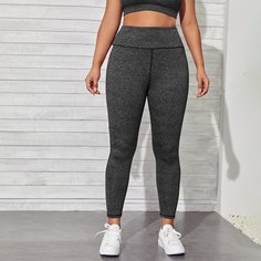 Спортивные леггинсы размера плюс Shein