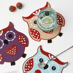 1шт случайная подушка против ожогов в форме совы Shein