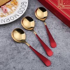 1шт ложка из нержавеющей стали Shein