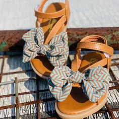 Сандалии с бантом для девочек Shein