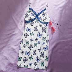 Контрастные кружева Животный Повседневный Платье Shein