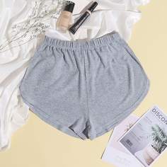 Домашние шорты с эластичной талией Shein