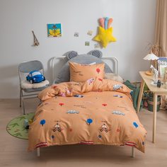 Мультяшный принт Мультяшный принт Детское постельное белье Shein