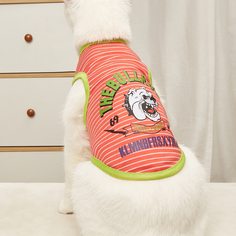 Мультяшный принт Майки для домашних животных Shein