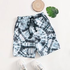 Шорты для мальчиков с оригинальным принтом Shein