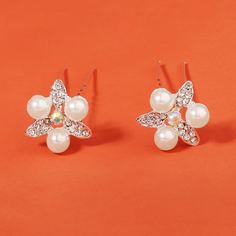 2шт заколка для волос с искусственным жемчугом Shein