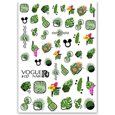 Наклейка для ногтей Vogue Nails Слайдер №137