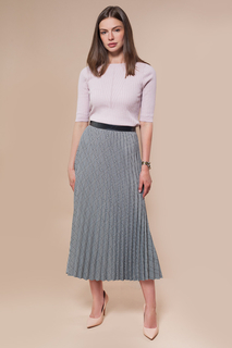 Юбка женская Vilatte D26.388 черная 48