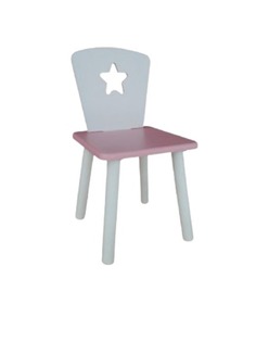 Стул Маленькая Страна звезда розовый