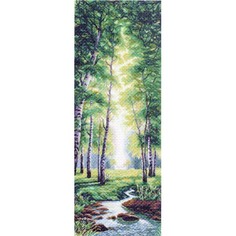 Канва с рисунком Матренин посад Весенний полдень 40*90см 1358