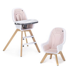 Стульчик для кормления Nuovita Gourmet Rosa, Legno/Розовый, Деревянный