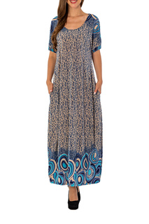 Платье женское S&A style 1073 синее 50