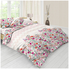 Комплект постельного белья Letto, евро, 2 нав. 70х70см B534-6