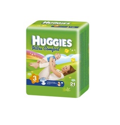 Подгузники Huggies 3, 21 шт.