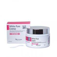 Крем отбеливающий для лица WHITE PURE CREAM 50 мл Skindom