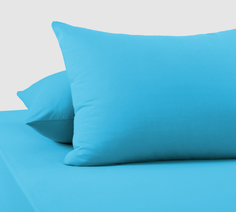 Наволочки трикотажные Голубой 70х70 (140 г/м2) Текс-Дизайн