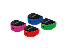 Точилка пластиковая 1 отверстие, контейнер, цветная, европодвес Greenwich Line