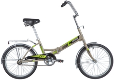 Велосипед NOVATRACK 20 TG-20 classic 1.0, складной, серый