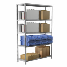 Стеллаж металлический Brabix MS Plus-200/50-5 (S241BR165502)