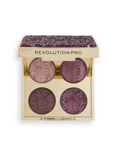 Палетка теней для век Revolution PRO, Crystal Eye Quad, Pink Topaz, 3,2 г