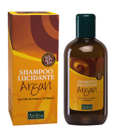 Шампунь Ardes для блеска волос Аргана. Shampoo lucidante Argan, 250 мл.